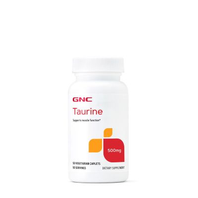 GNC Taurine 500mg 50 Caplets