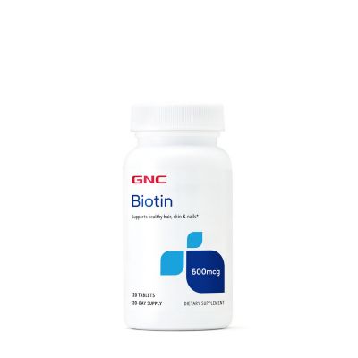 GNC Biotin 600mcg 120 Tablets