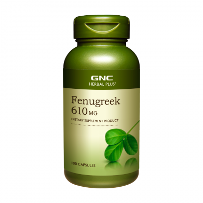 GNC Fenugreek 610mg 100 Capsules