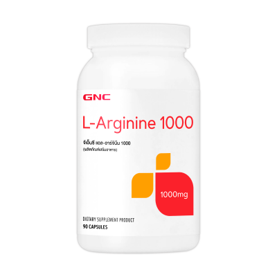 GNC L-Arginine 1000mg 90 Capsules