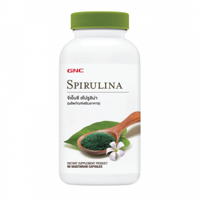 GNC Spirulina 90 Capsules   EXP.09/26