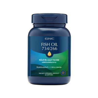 GNC Fish Oil 734/266 60 Softgels
