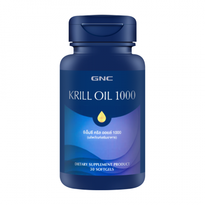 GNC Krill Oil 1000mg 30 Softgels